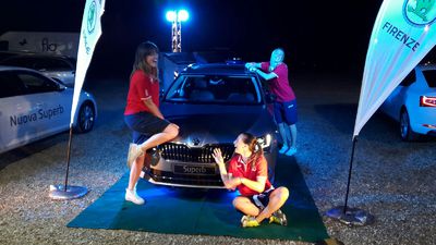 Silvia Lotti, Sara Loda e Enrica Merlo hanno scaldato i motori
