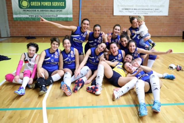 Pallavolo Monsummano: la Serie C vince 3-2 con Il Discobolo Viareggio