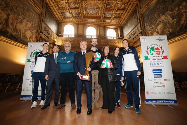 Final Four Samsung Galaxy A Coppa Italia: presentato a Palazzo Vecchio l’evento del 4-5 marzo