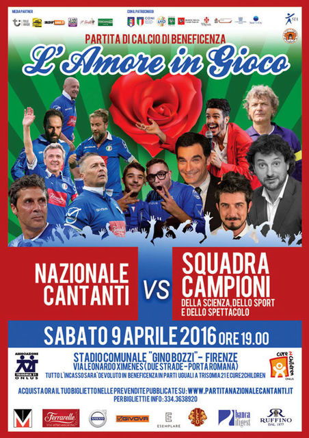 Savino Del Bene Volley alla partita del cuore