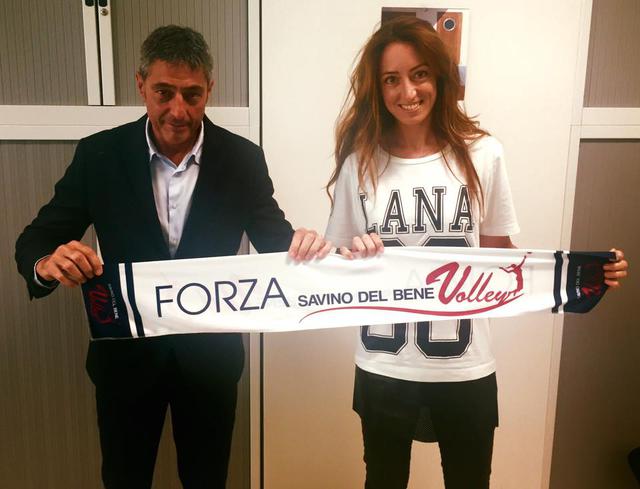 Chiara Di Iulio si presenta alla Savino Del Bene