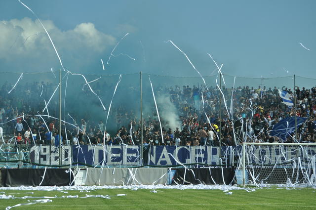 Brindisi Dura Presa Di Posizione Della Curva Sud AUDIO
